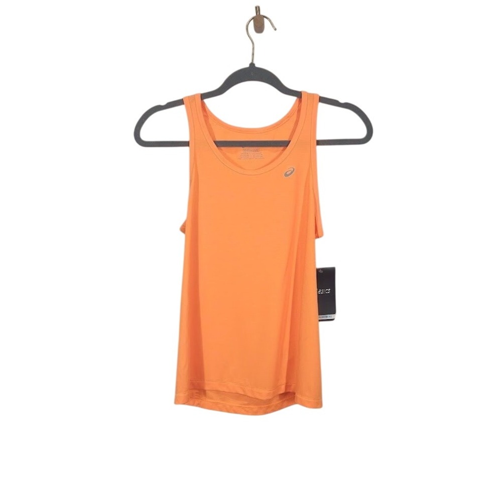 Asics Women's Running Tank Top Sleeveless Athletic Sport Orange - Size XS
